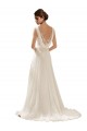 Outlet V-Neck Lace Wedding Dress On Chiffon UK