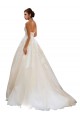 Outlet Sweetheart Ball Gown Tulle Wedding Dress with Lace Bodice UK