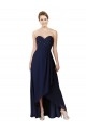 Outlet Sweetheart Neckline Beaded Lace and Chiffon Bridesmaid Dress UK