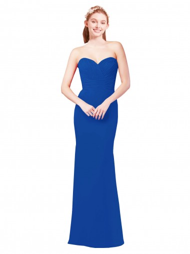 Outlet Elegant Chiffon Bridesmaid Dress with Matching Tie UK
