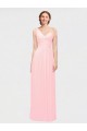 Outlet One Shoulder Twisted Waist Sweetheart Chiffon Bridesmaid Dress UK