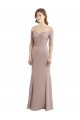 Outlet Sweetheart Neckline Long Sleeves Lace Bridesmaid Dress UK