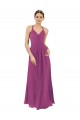 Outlet Sassy Chiffon Bridesmaid Dress with Halter Neckline UK