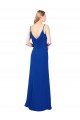Outlet Softly Flared Chiffon Bridesmaid Dress with Sweetheart Neckline UK