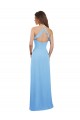 Outlet Slim Chiffon Bridesmaid Dress with Ruffled Sweetheart Neckline UK