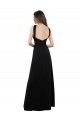 Outlet Chiffon A-Line Bridesmaid Dress with Criss Cross Halter Top UK