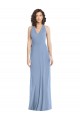 Outlet V-Neck Halter Back Straps Chiffon Formal Bridesmaid Dress UK