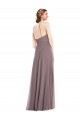 Outlet Diamond Halter Maxi Formal Bridesmaid Dress with Front Slit UK