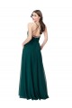 Outlet Chiffon Bridesmaid Dress with Draped Surplice Bodice UK