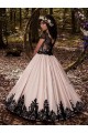 Outlet Ivory Ball Gown Sweetheart Neck Sleeveless Flower Girl Dress UK