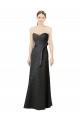 Outlet Strapless Lace Bridesmaid Dress with Sweetheart Neckline UK