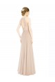 Outlet High Halter Neck Illusion Lace Bridesmaid Dress / Prom Dress with Chiffon Skirt and Keyhole Back UK