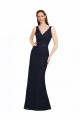 Outlet Lace Bridesmaid Dress with Satin Waistband and Open Back UK