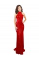 Outlet Halter High Neck Mermaid Open Back Formal Sequin Bridesmaid Dress / Prom Dress UK