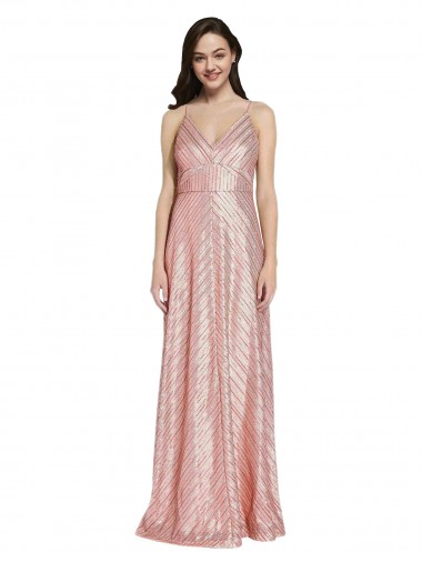 Outlet High Neck Low Back Sparkling Formal Sequin Bridesmaid Dress / Prom Dress UK
