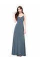 Outlet Classic Spandex Bridesmaid Dress / Prom Dress with Scoop Neckline UK
