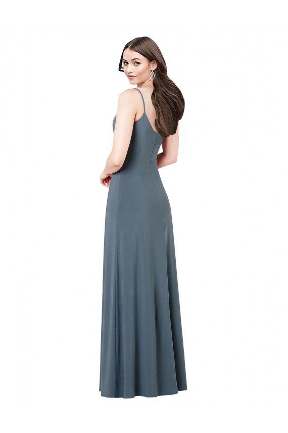 Outlet Classic Spandex Bridesmaid Dress / Prom Dress with Scoop Neckline UK