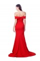 Outlet Criss Cross Full Length Long Formal Crepe Bridesmaid Dress / Prom Dress with Side Split UK