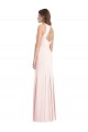 Outlet Diamond Cutout Back Trumpet Bridesmaid Dress / Prom Dress with Front Slit UK