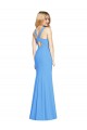 Outlet Flattering Trumpet Long Sleeveless Bridesmaid Dress / Prom Dress with Open Back UK