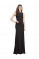 Outlet Sleeveless Bateau Neckline Crepe Bridesmaid Dress / Prom Dress with Twist Back UK