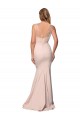 Outlet Full Length Sweetheart Formal Crepe Bridesmaid Dress / Prom Dress with Tulle Overlay UK