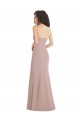 Outlet Strapless Princess Line Formal Crepe Mermaid Bridesmaid Dress / Prom Dress UK