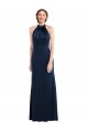 Outlet High Neck Open Back Long Maxi Bridesmaid Dress / Prom Dress UK