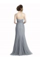 Outlet One Shoulder Tulle Fit and Flare Bridesmaid Dress UK