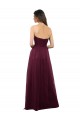 Outlet Strapless Tulle A-line bridesmaid dress with pleated top UK