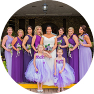 Outlet Purple Bridesmaid Dresses UK