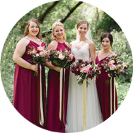 Outlet Red Bridesmaid Dresses UK